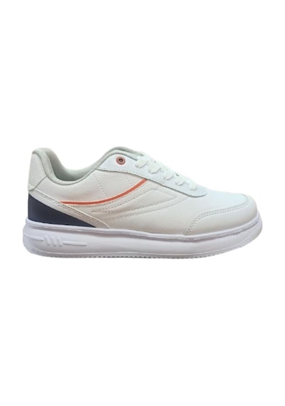 M.P. 231-1087 Mr. Erkek Beyaz-Turuncu Sneaker Ayakkabı - 40 Beyaz