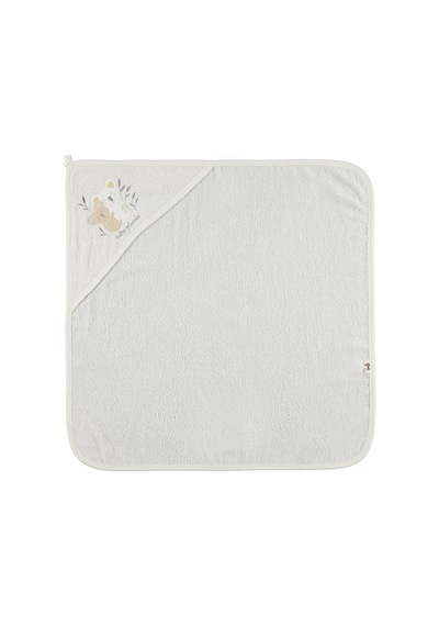 Civil Baby Koala Nakış 75x75 Havlu - Ekru Standart