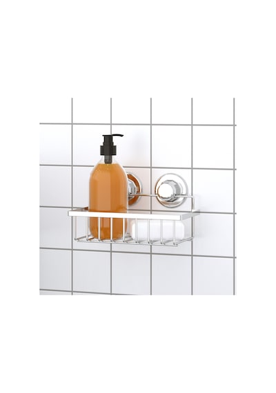 Teknotel Tek Katlı Vakumlu Banyo Duş Rafı Krom Dm241 Krom