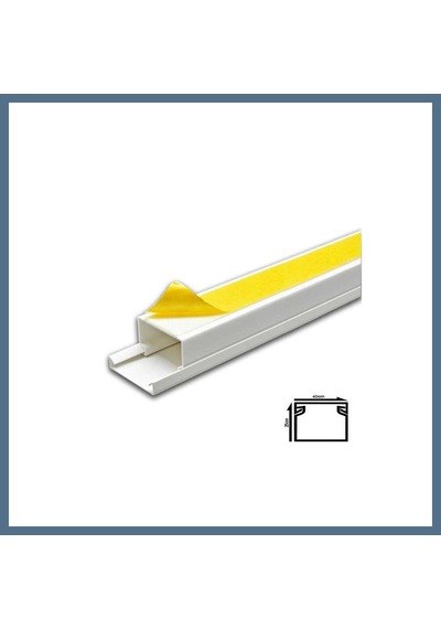 Buradabulabilirsin Kablo Kanalı 40x25 2mt Yapışkanlı Bbz
