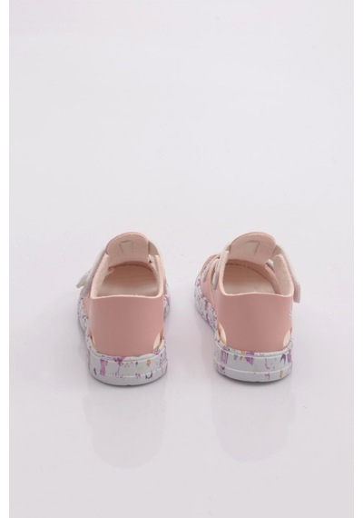 Benetton Bn-1410 Çocuk Sandalet Pudra