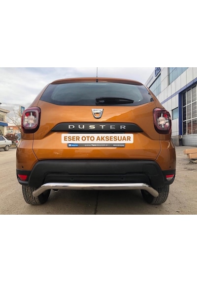 Dacia Duster Krom Arka Koruma Demiri Tüm Modeller Ile Uyumludur