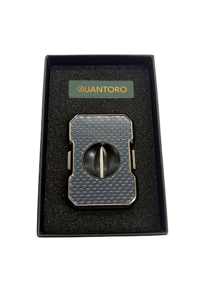 Quantoro Qc-7 Gunmetal Black Carbon Puro Kesici
