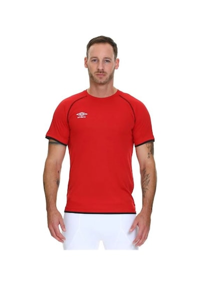 Umbro Training Top Laser - Erkek Kırmızı Spor T-Shirt - Tf0035