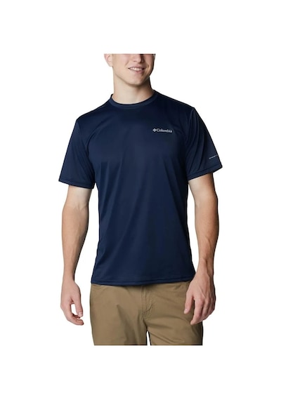 Columbia Hike Crew Short Sleeve Shirt Erkek Lacivert Tişört Ao1419-465 001