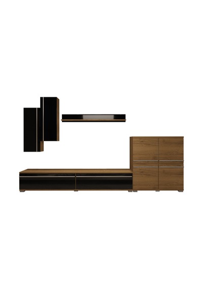 Decoraktiv Eko 6 Mdf Std Tv Ünitesi Tv Sehpası Pera - Siyah