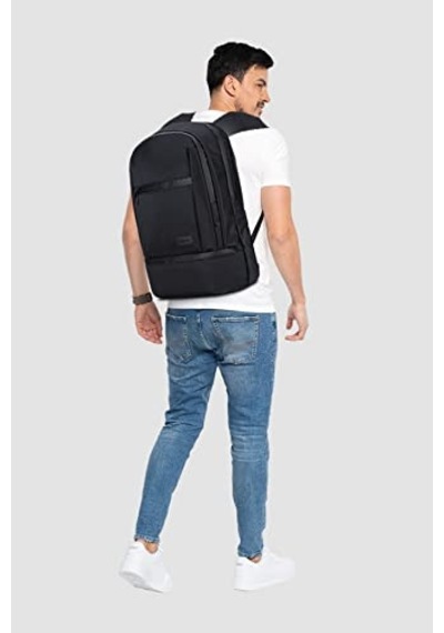 One Bp-ıt900 Benevento Serisi 15,6su Geçirmez Kumaş,su Geçirmez Fermuar, Laptop,notebook Sırt Çantası-siyah Genel