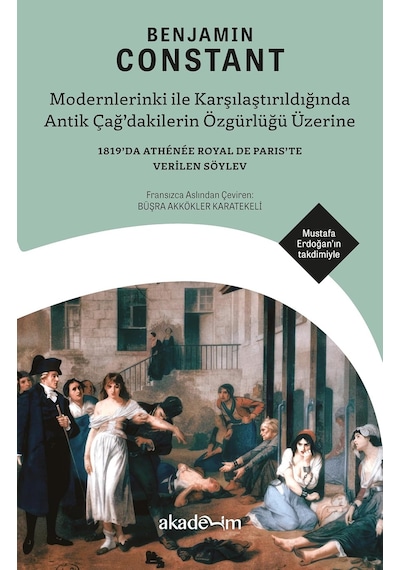 Modernlerinki İle Karşılaştırıldığında Antik Çağ Dakilerin Özgürlüğü Üzerine