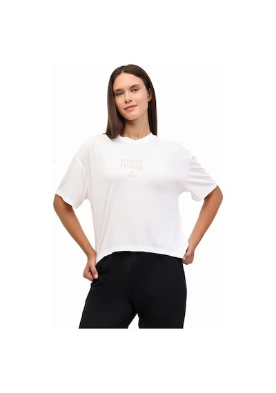 Lumberjack 5w Wl 11soranga Yog1-3 5pr Kadın T-shirt 102028719 Ekru