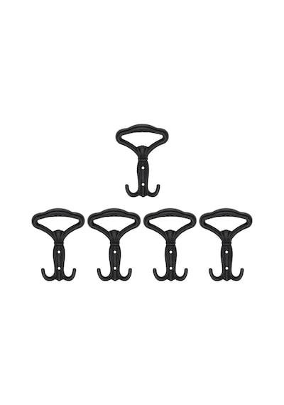 Klasi K Portmanto Askısı, Metal Vestiyer Askısı, Matsiyah, Duvar Ve Dolap Askılığı 5'li Set Vidalı Matsi Yah