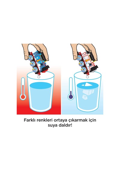 Fabbatoys Thomas Ve Arkadaşları - Renk Değiştiren Küçük Trenler 3'lü Paket