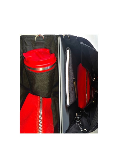 Tuttobene Idıly Siyah Tote Bag Omuz Çantası Laptop Kitap Evrak Taşınabilir Tb005