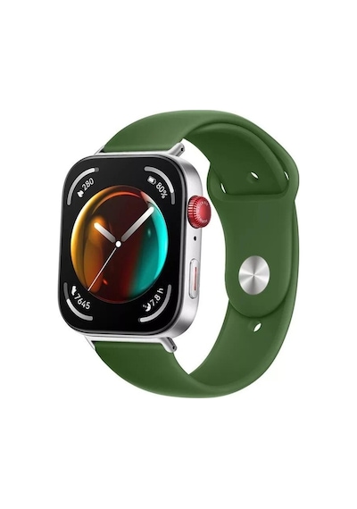 Huawei Watch Fit 3 & Fit 4 Ve Fit 4 Pro Uyumlu Yumuşak Silikon Spor Saat Kordonu