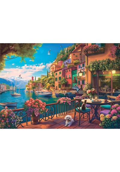 Anatolian 700 Parça xl Puzzle - Cafe Como 2705