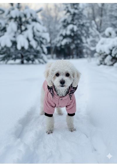 Kedi - Köpek Kapitoneli Şişme Kalın Yağmur Ve Kar Geçirmez Kışlık Mont - Yelek - Kıyafeti