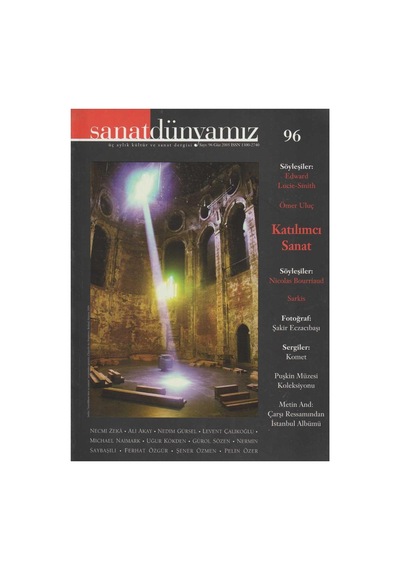 Sanat Dünyamız / Üç Aylık Kültür Ve Sanat Dergisi Sayı: 96 / 2005