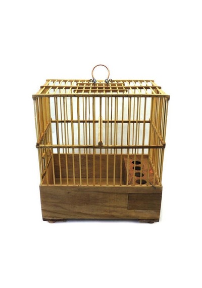 Bambu Saka Kafes 17x28x32 Cm