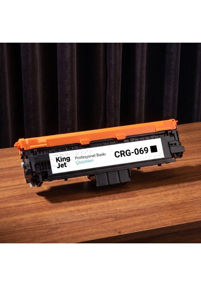 Kingjet Canon Uyumlu Crg-069 Siyah Standart Kapasiteli Tekli Çipli Uyumlu  Toner İ-sensys Lbp673cdw