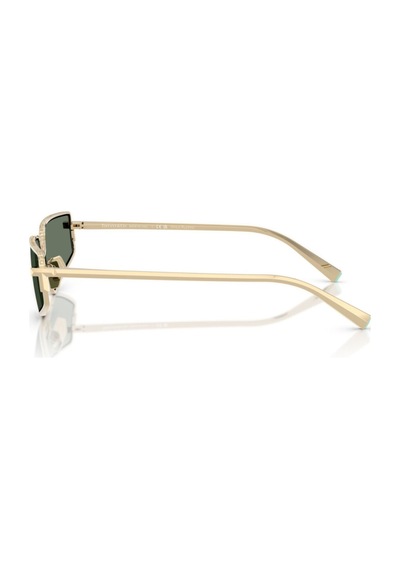 Tiffany Co. Tf 3113kb 62243h 60 Kadın Geometrik Gold Metal Güneş Gözlüğü Altın