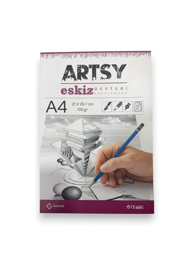 Artsy Eskiz Defteri Sketchbook A4 125 Gr