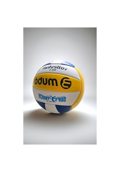 Dikişli Voleybol Topu No.5, Soft Touch Yüzey İle Açık Gri