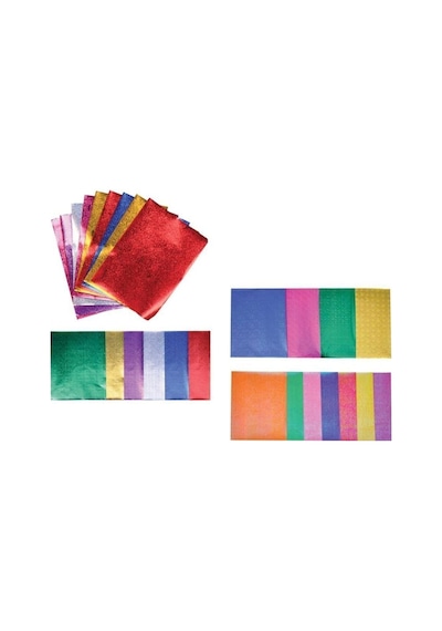Keskin Color Keskin Hologram Yıldızlı A4 Elişi Kağıdı 10 Lu Paket (180016)