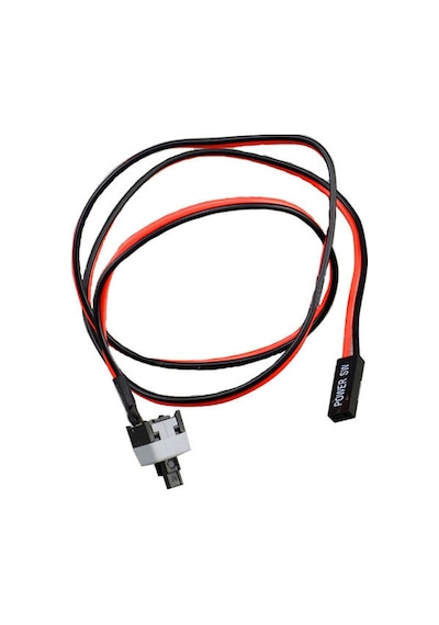 Wozlo Anakart Açma Kapama Reset Switch Kablosu On Off Buton 50 CM 10 Adet