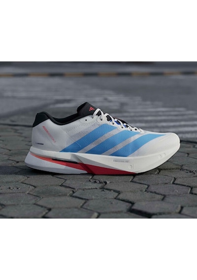 Adidas Adızero Boston 13 M Erkek Koşu Ayakkabısı Kk4992 Beyaz