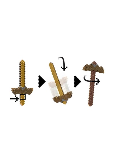 Mınecraft Transformıng Sword Pıckax Jkc15