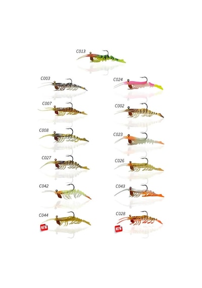 Naniwaosakashi Caridina Shrimp 7.62 Cm 6.5 Gr Silikon Karides Yem