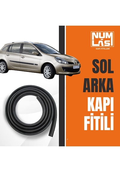 Renault Clio 3 Station Wagon Sol Arka Kapı Fitili-a Kalite-numlas-nm7221