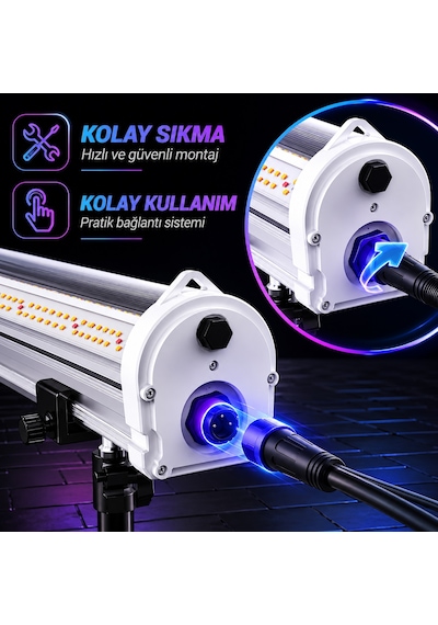 Sonicpro Subflora 120 Under Canopy Led 120w Full Güç Kablosu Dahil