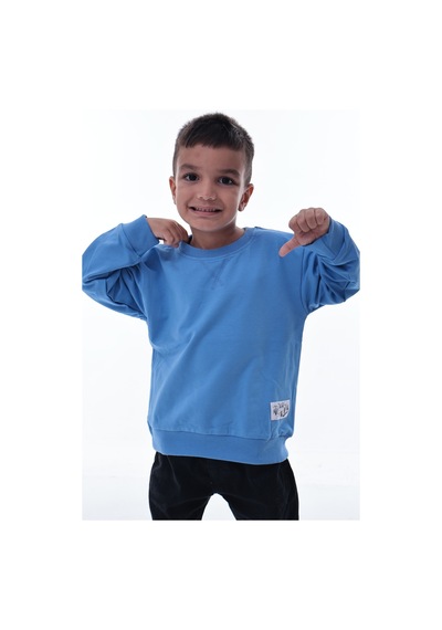 Erkek Çocuk Sarı Sweatshirt %100 Pamuk, Yumuşak Kumaş, Rahat Kalıp, Günlük Spor Stil Erntişört59. Mavi Erkek Çocuk Sarı Sweatshirt %100 Pamuk, Yumuşak Kumaş, Rahat Kalıp, Günlük Spor Stil Erntişört59. Mavi