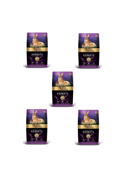 Gold Wings Premium Kemirgen Yemi 1 KG x 5'li Paket