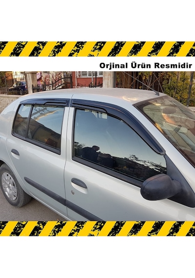 Renault Clio 2 Mügen Cam Rüzgarlığı Hb 1999-2008 Arası 4 Lü Set N11.28354
