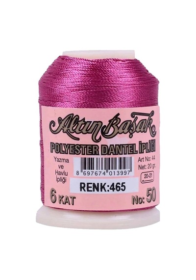 Hubrendy Tedarik 3 Adet Altınbaşak Oya Ve Dantel İpi 20 Gr - Royaleks - No: 465