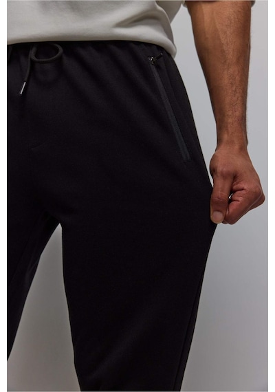 Defacto Slim Fit Dar Kesim Standart Paça Jogger S3309az26spbk81 Siyah-bk81