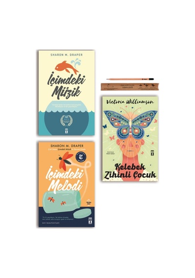 Genç Timaş İçimdeki Müzik - İçimdeki Melodi - Kelebek Zihinli Çocuk Set 3 Kitap