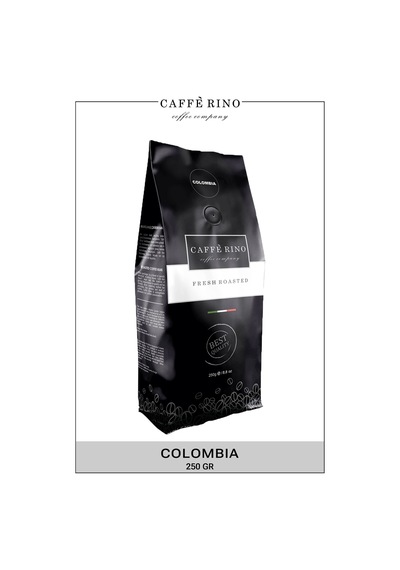 Caffe Rino Colombian Supremo Öğütülmüş Yöresel Espresso Kahve 250 G