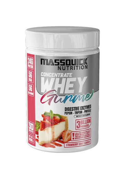 Gurme Whey Protein Çilekli Pasta Aromalı 900g - 30 Servis Çilek