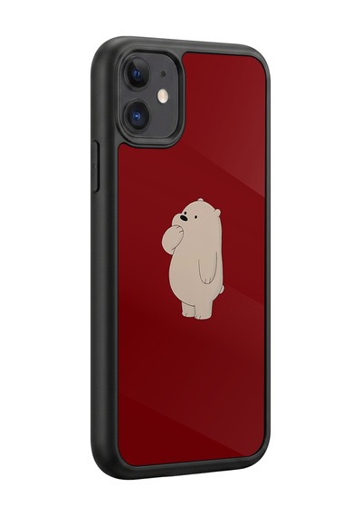 İphone 11 Uyumlu Kutupayısı Desenli Kamera Korumalı Darbelere Dayanıklı Kılıf 1119-kutupayısı-iphone11