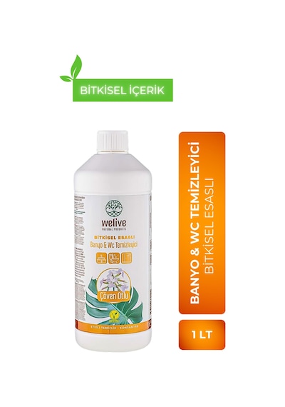 Bitkisel Esaslı Banyo & Wc Temizleyicisi 1000 Ml