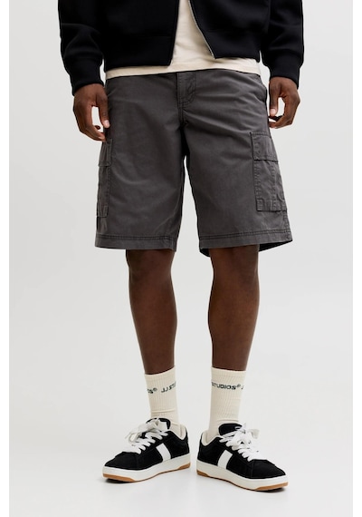 Jack & Jones Jpstcole Matty Erkek Kargo Şort Antrasit
