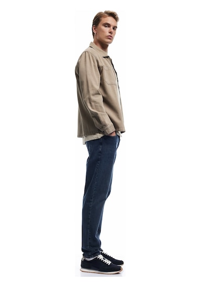 Koton Pamuklu Normal Bel Tapered Fit Jean Pantolon - Joe Jean İndigo Stone 7wam40045nd İndigo - Taş Koton Pamuklu Normal Bel Tapered Fit Jean Pantolon - Joe Jean İndigo Stone 7wam40045nd İndigo - Taş