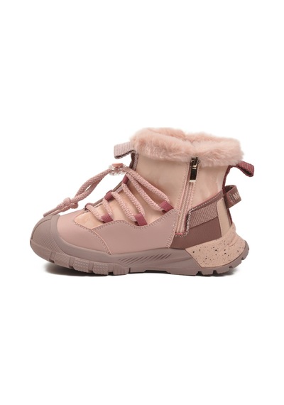 Marco Kids Pembe İçi Kürklü Soğuğa Dirençli Kaymaz Taban Kız Çocuk Bot 22671 F Pembe