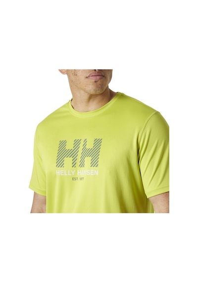 Helly Hansen Erkek Hh Tech Graphıc T-shırt 2.0 Hha.49574 Hha.410 Yeşil