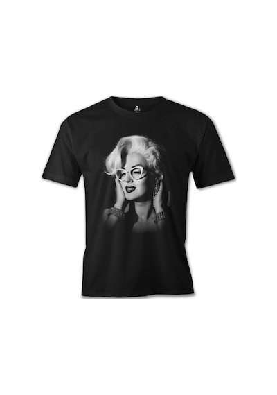 Marilyn Monroe Siyah Erkek Tshirt