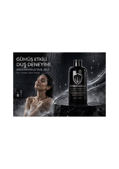 Argenshield Nemlendirici & Bariyer Koruyucu Duş Jeli Kokusuz