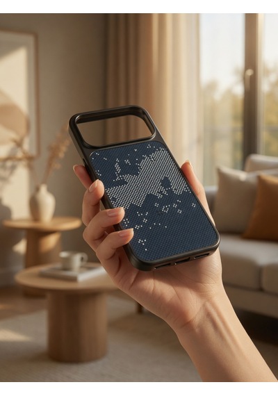İphone 17/18 Promax Ortak Uyumlu Karbon Fiber Desenli Darbeye Dayanıklı Kılıf Çok Renkli3