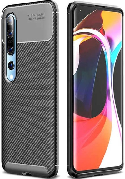 Xiaomi Mi 10 Kilif Karbon Tasarim Negro Silikon Kilif 415982986